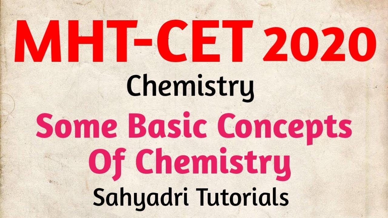 CET | Chemistry | Some Basic Concepts Of Chemistry CET | Chemistry | Some Basic Concepts Of Chemistry