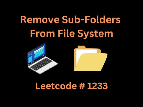 REMOVE SUB-FOLDERS FROM