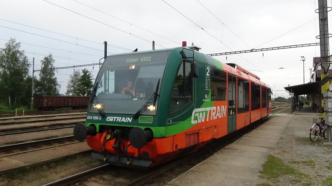 Trať č.197 (Číčenice - Černý Kříž), Jízda os vlakem číslo 18012 spol.GWTR railspotting🙂👍✌️ 24.9.2022