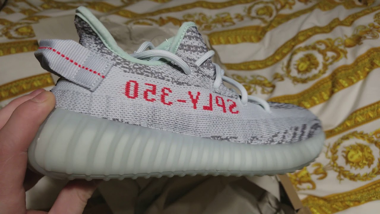 yeezy supply blue tint