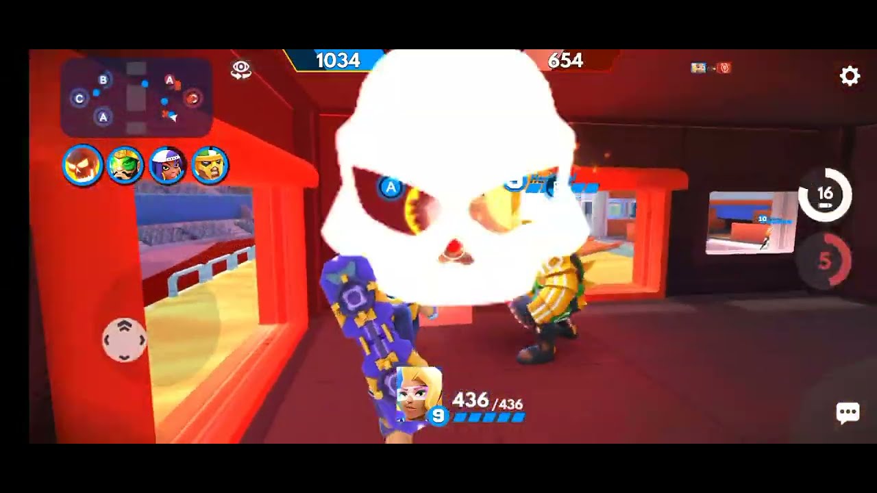 Frag pro shooter gameplay ollie, - YouTube