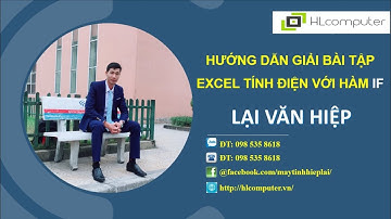 Hướng dẫn giải bài tính tiền điện với hàm IF trong Excel