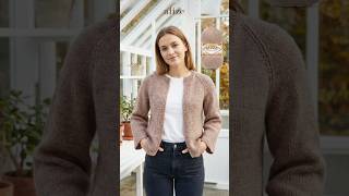Alize Angora Gold ile Kademeli Şiş Tekniği Hırka Yapımı