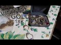 Antique Storage Unit YEARS OLD.. Made $1,006 In GOLD Jewelry!