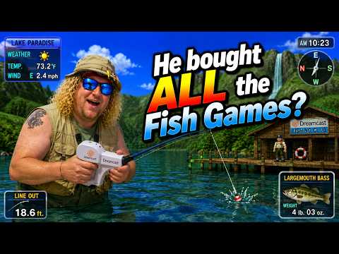 I BLEW $1,000 on Fishing Games and Controllers  [ REACT VID ]