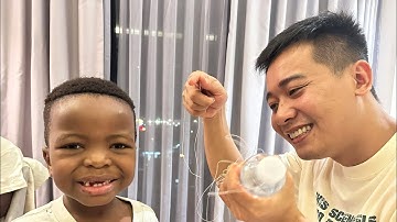 CƯNG XĨU KHI LÔI CON VẪN THÍCH TÊN PHẠM QUANG LÔI VÀ GIÚP CÁC BÁC TEAM CHÂU PHI LẮP MÁY TẬP GYM