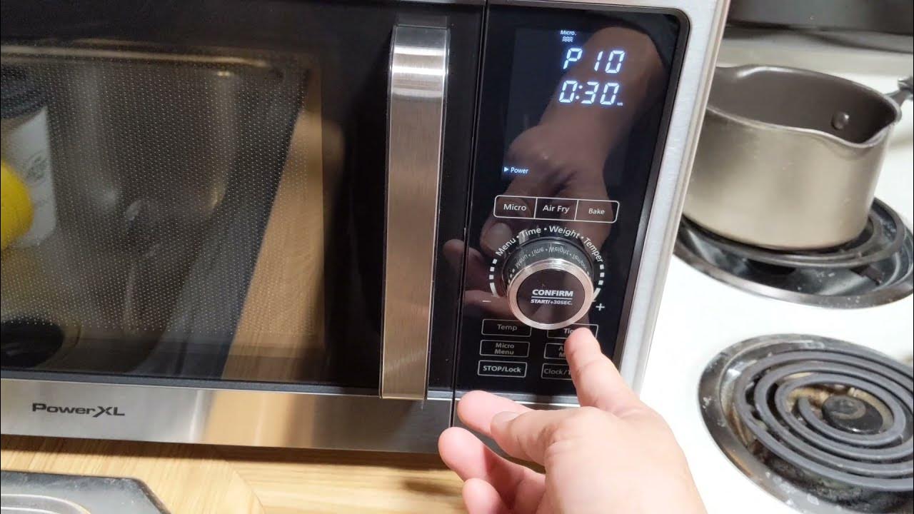 Intial Power XL Microwave Air Fryer Use Of Microwave! YouTube
