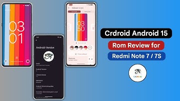Crdroid Android 15 Custom Rom Review for Redmi Note 7 / 7S 😍