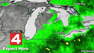 Warming up with more rain chances this week: What to know for Metro Detroit