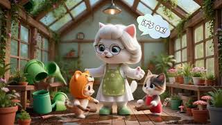 Ginger Kitten & Calico Kitten TROUBLE Grandma Cat And She Surprises Them With THIS! 😼🌻😹