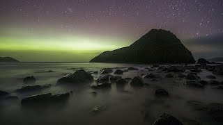 Video Güney Işıkları Olarak Bilinen Aurora Australis Görüntüleri Büyüledi