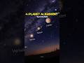 4 Planet Alignment Event is Coming 💀😱 #space #shorts #astronomy #earth #moon #universe #sun