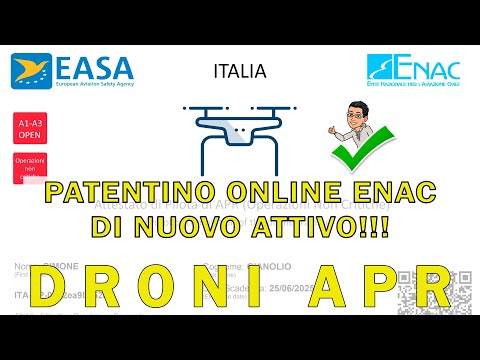 ENAC: torna online il portale per il patentino online, di nuovo obbligatorio