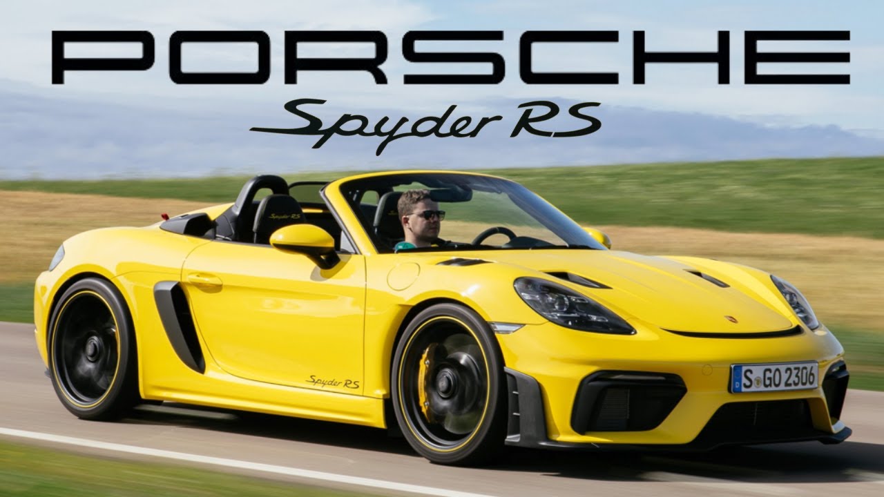 Porsche 718 Spyder RS in Racing Yellow - YouTube