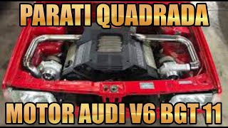 Parati Quadrada com Motor Audi V6 Bi-Turbo em Dose Dupla no BGT 11 Bubble Gun Treffen 2019