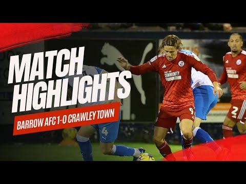 Barrow Crawley Town Goals And Highlights