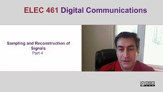 Sampling and Reconstruction of Signals Part 4