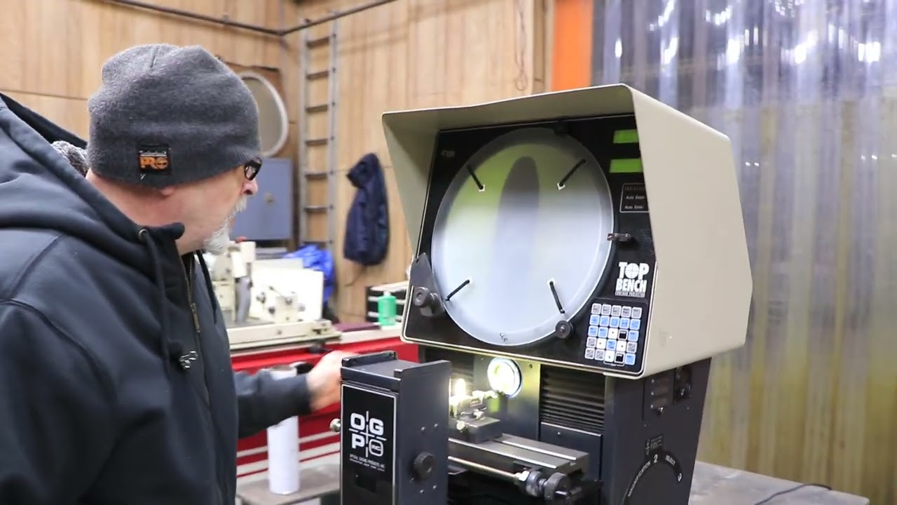 14" OPTICAL GAGING PRODUCTS (OGP) OPTICAL COMPARATOR YouTube