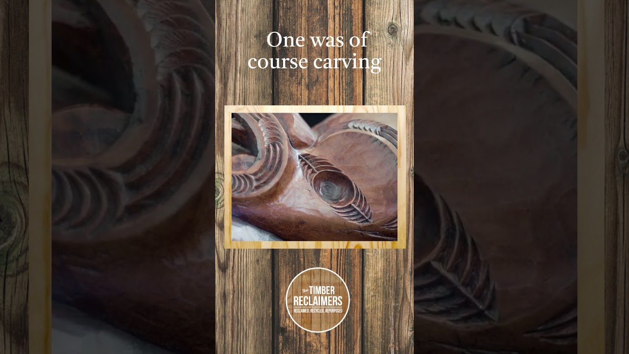 Waka Tupapaku Tristan Marler wood carving 