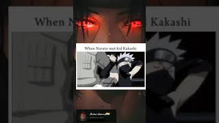 when naruto meets kid kakashi❤️