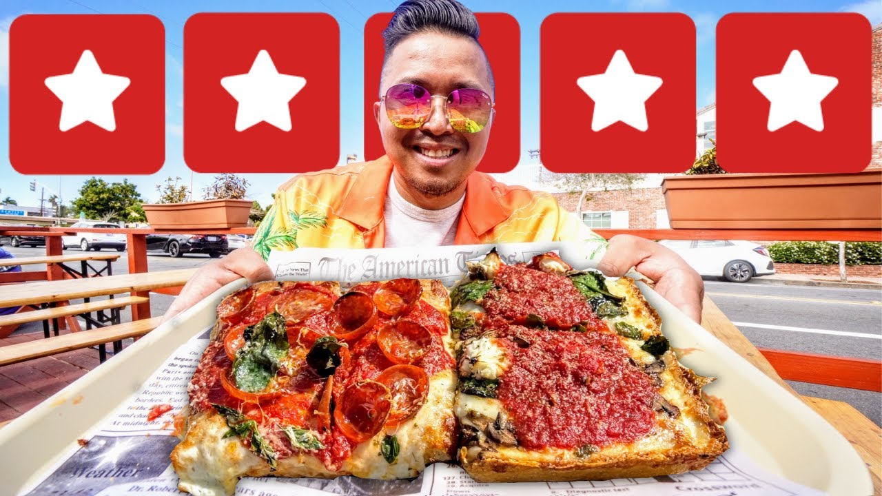 Eating At The BEST Reviewed PIZZA Spots In San Diego