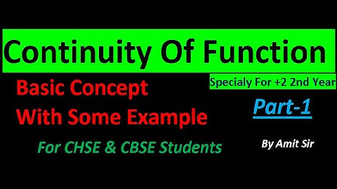 #AmitSirCuttack | CONTINUITY OF FUNCTION FOR +2 2ND YEAR & 12TH CLASS |