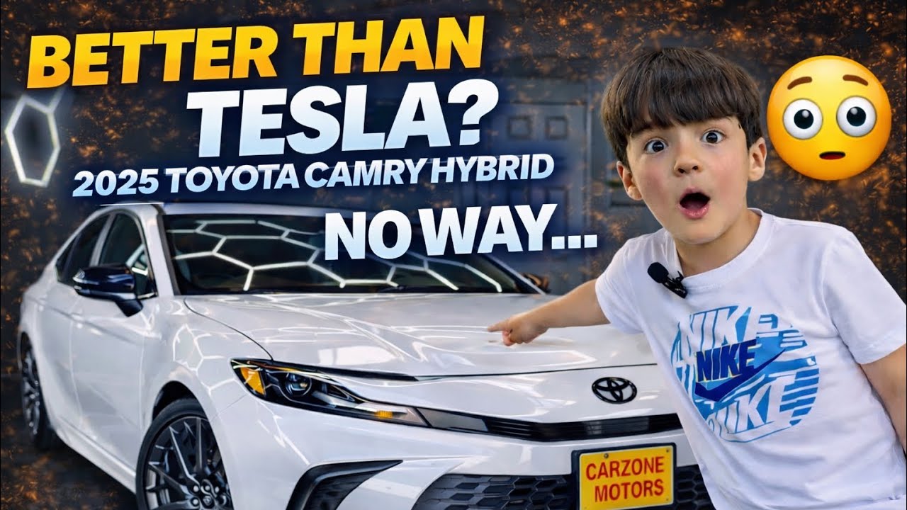 2025 Toyota Camry Hybrid… Better Than Tesla?! (No Way 😳) - YouTube