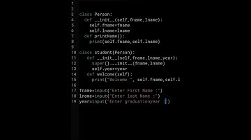 Inheritance in Python