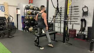 Bench step overs