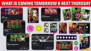 What Is Coming On Tomorrow & Next Thursday In eFootball 2024 Mobile || New Epic Pack & Free Coins
