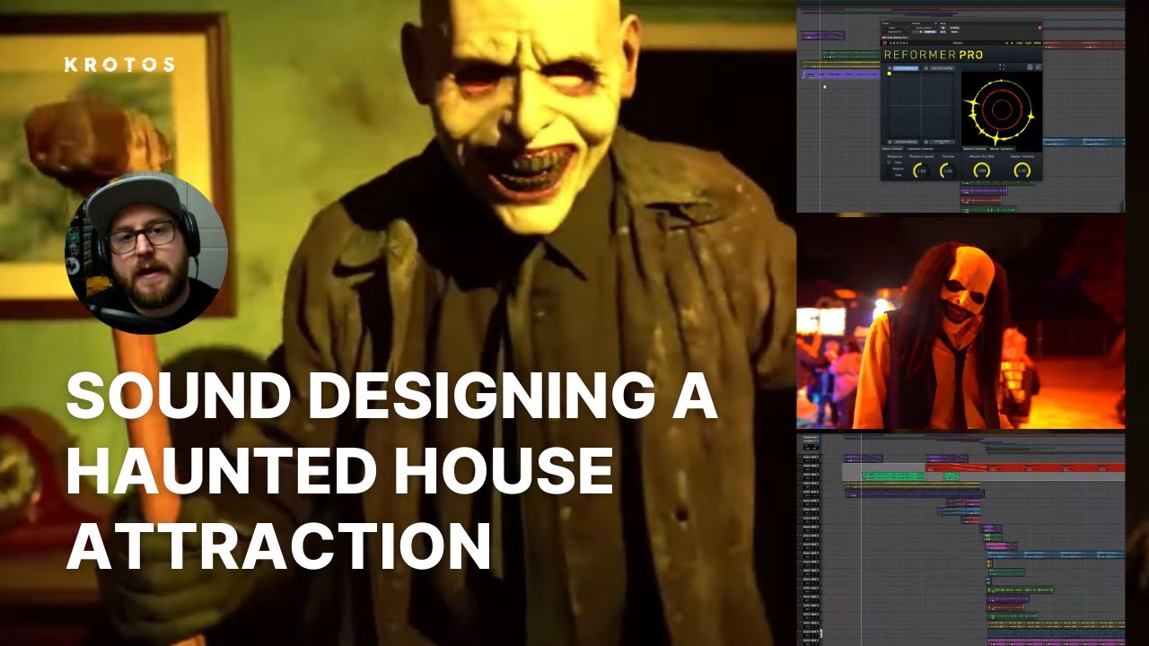 Sound Designing a Haunted House Horror Sound Effects with Dan