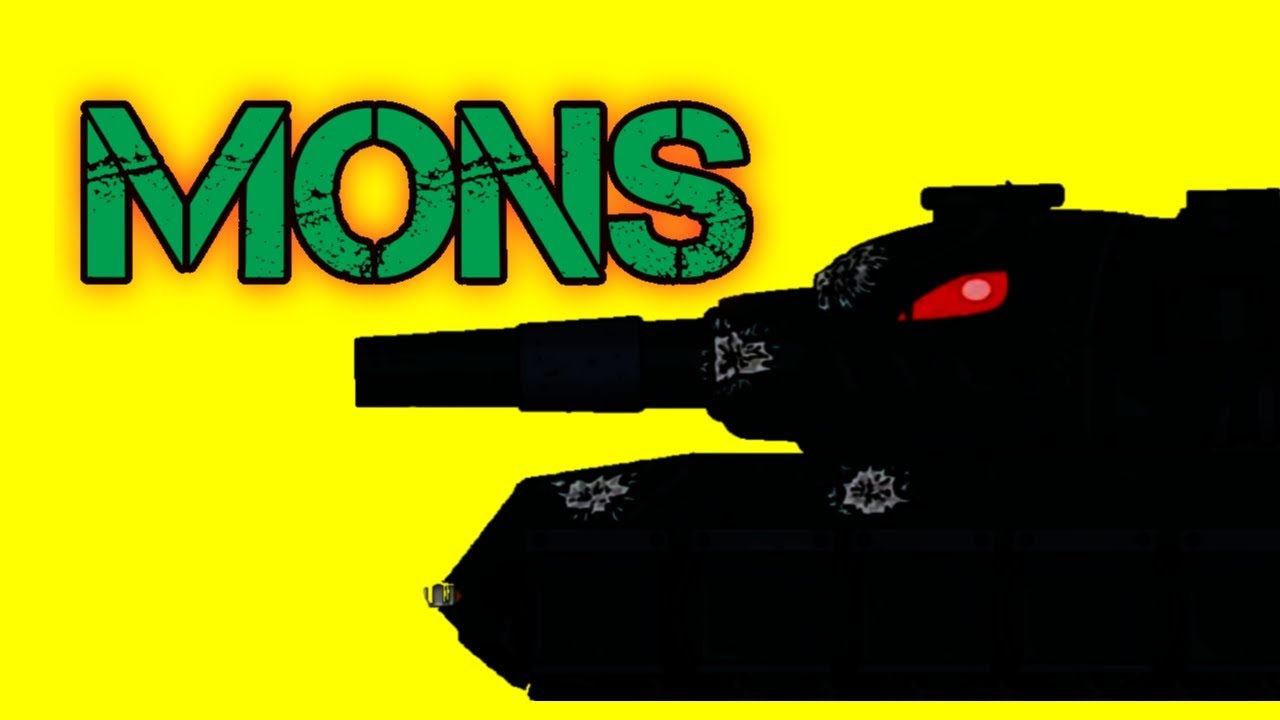 How to draw a cartoon tank, MONS cara menggambar tank kartun MONS - YouTube
