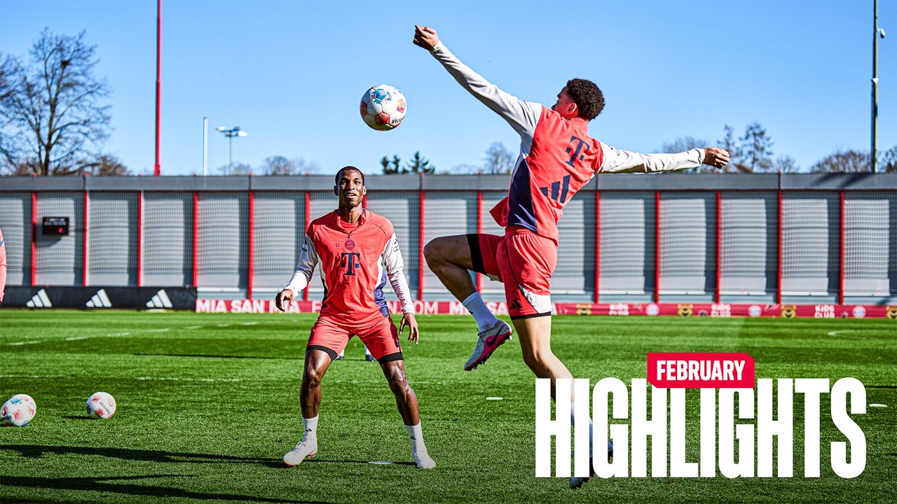 Wild snowball fights ☃️ & incredible curve goals 😮‍💨 | Best of Training February