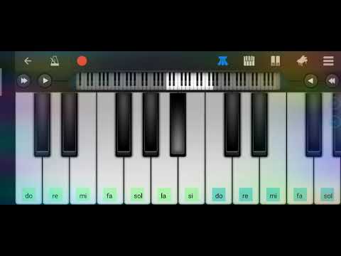 عزف ترنيمة شعبك يعلن بيك ايمانه عمانوئيل الله معانا عزف للمبتدئين