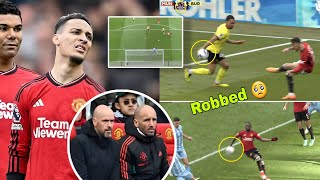 VAR EXPOSED 😱 | Manchester United Robbed vs Burnley 🥺 This was a Penalty 😳 | Handball