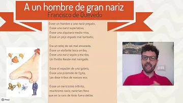 ¿Qué tipo de poema es a una nariz?