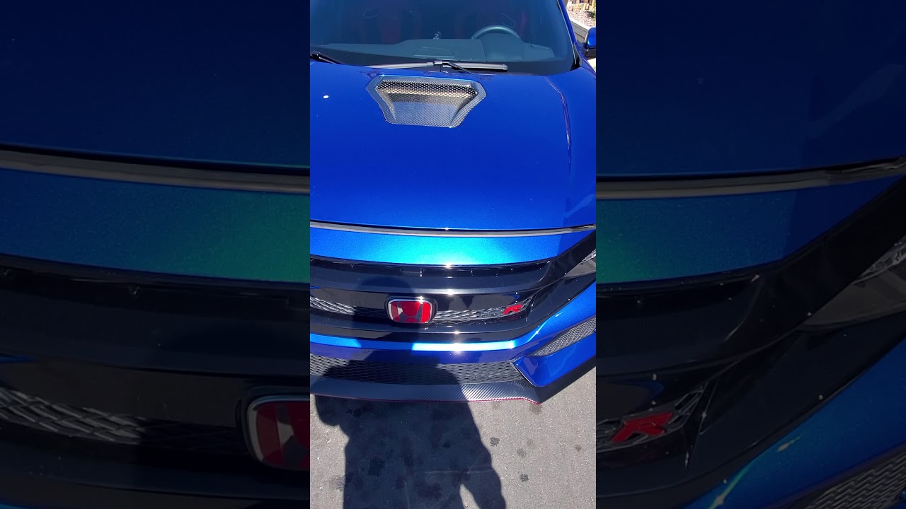 Fk8 Type R Hood Scoop Youtube