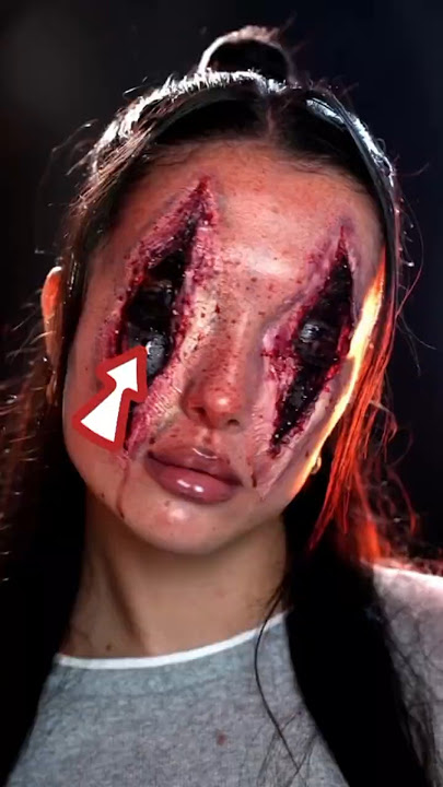 This woman's eyes were ripped out by a monster😱‼️#shorts #shortsvideo #viralshort