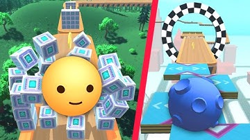 Sky Rolling Ball 🟡HIGH SPEED❌🏳️‍🌈 All Levels Gameplay Android, iOS (Part 120)