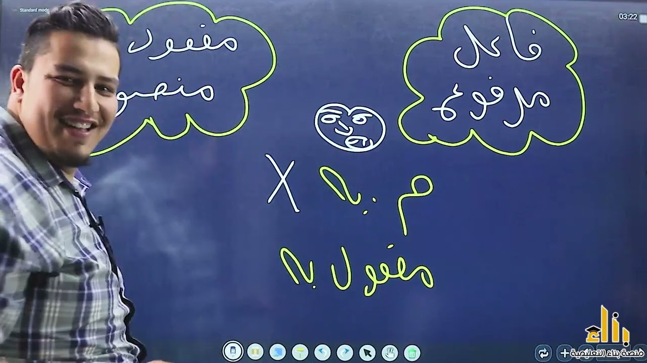 مقدمة قاعدة -أحوال الفاعل والمفعول به تقديما وتأخيرا- تأسيس في الإعراب توجيهي أ. موسى السّفاريني