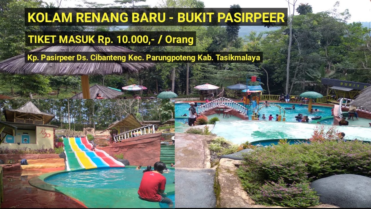 KOLAM RENANG BUKIT PASIRPEER || WISATA TASIKMALAYA