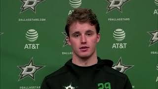 Jake Oettinger Reacts to Recording His First Career NHL Shutout at Age 22 | Dallas Stars Post-Game