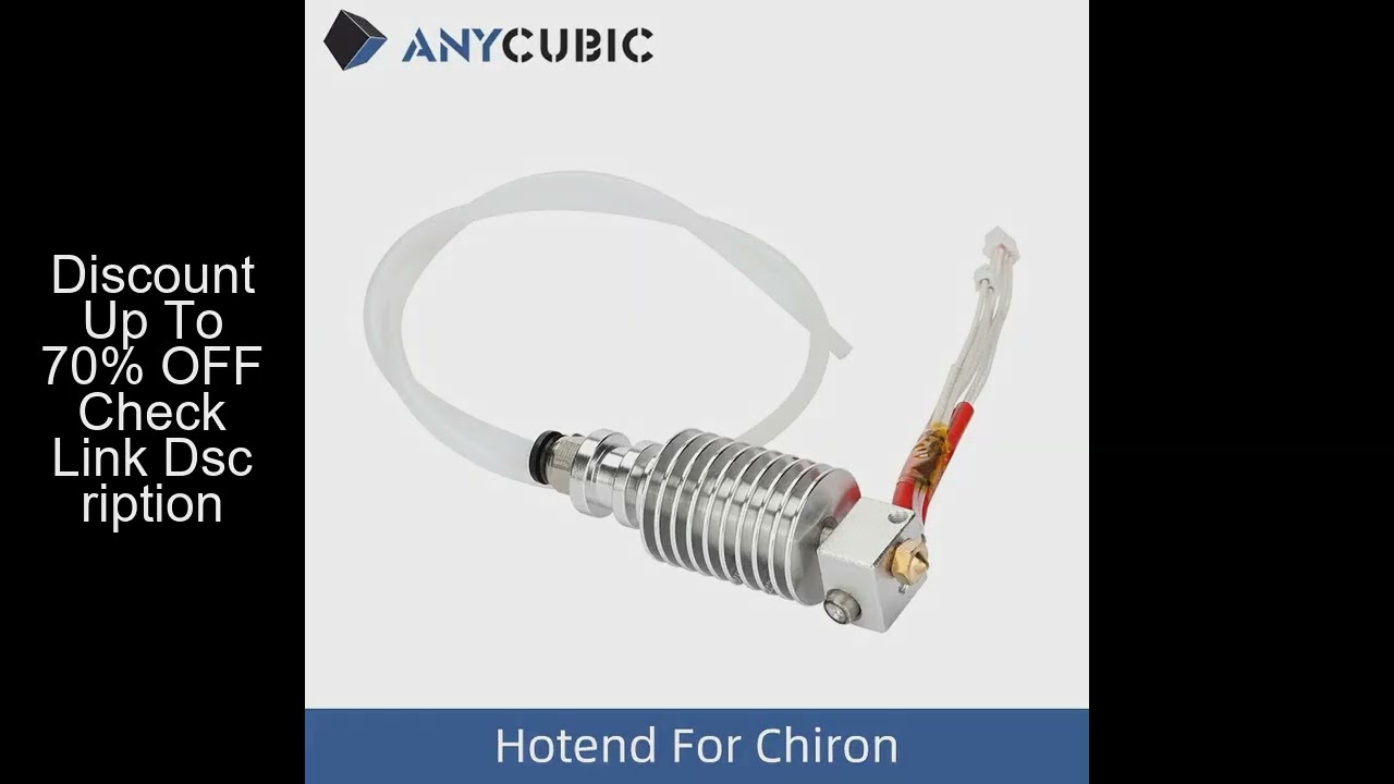 ANYCUBIC Hot End for Chiron / for Kobra Max /for Kobra Plus FDM 3D Printer Parts Print Head