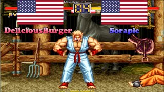 Art of Fighting 2 ➤ DeliciousBurger (Usa) vs Sorapie (Usa) 龍虎の拳2