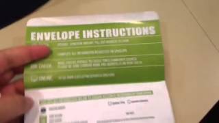 Tithe envelope