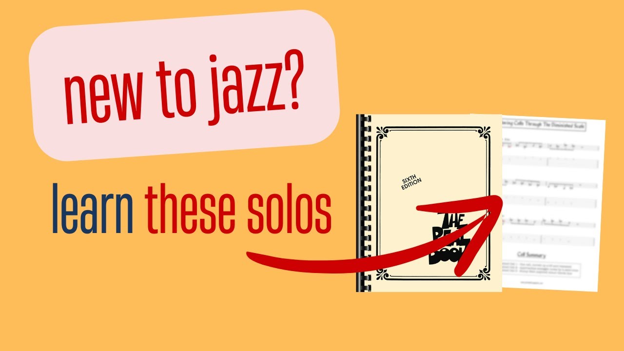 Easy and Friendly Solos for BEGINNER JAZZ STANDARDS - YouTube