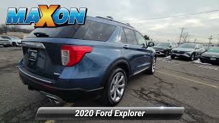 Used 2020 Ford Explorer Platinum, Union, NJ LGA21922