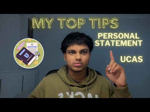 How To Nail Your UCAS & Personal Statement 🔨 - YouTube