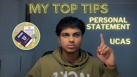 How To Nail Your UCAS & Personal Statement 🔨