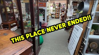 This Massive Antique Mall Totally Broke Me... 